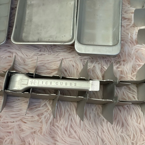 Vintage Magic Touch Presto Aluminum Ice Cube Tray Lot Bundle Metal - Picture 5 of 5